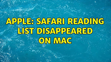 Apple: Safari Reading list disappeared on Mac (3 Solutions!!)