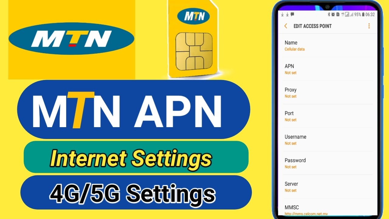MTN APN Settings MTN Settings MTN 4G settings MaTN Packages YouTube