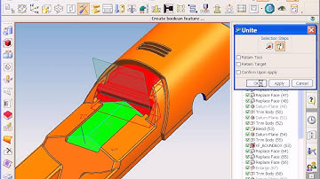 NX Tools 7 combine bodies
