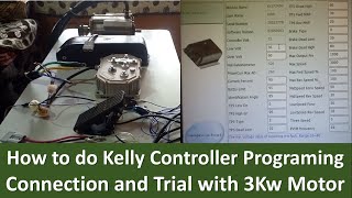 Kelly Controller Programing | Kelly 3kw controller |kelly controller wiring | ev conversion | kelly