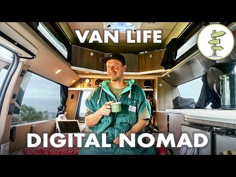 Film Producer Living & Working in a Camper Van - #VanLife Traveler