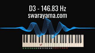 Musical Notes/Swara/Sur: D3