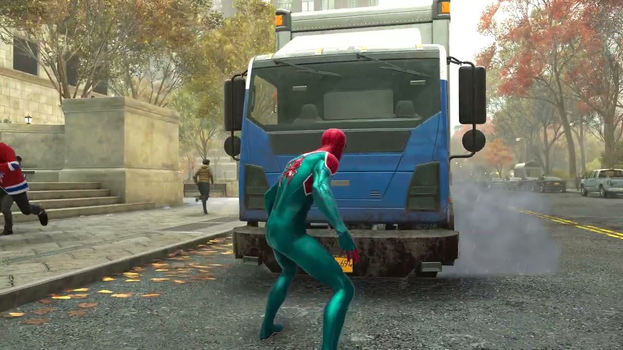 The UK Suit From & Earth 833! | Spider-Man Remastered 4k UltraHD 60 FPS