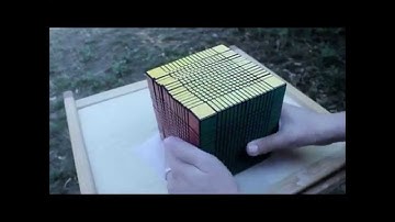 Processing the 17x17x17 cube iMaterialise version