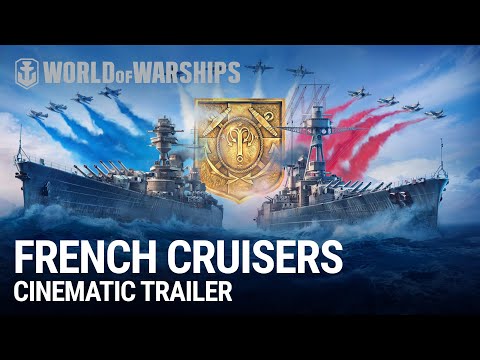 French Cruisers in World of Warships