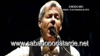 A modo mio . Claudio Baglioni (Madrid, 10/12/2010)