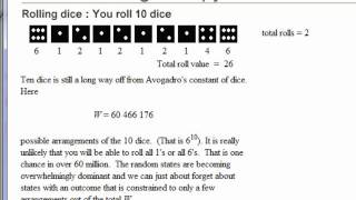 Entropy (Part 4)- Randomness by rolling 10 dice
