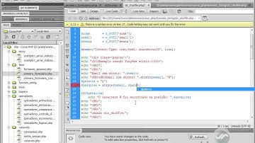 Curso PHP - 55 Funções strings strpos