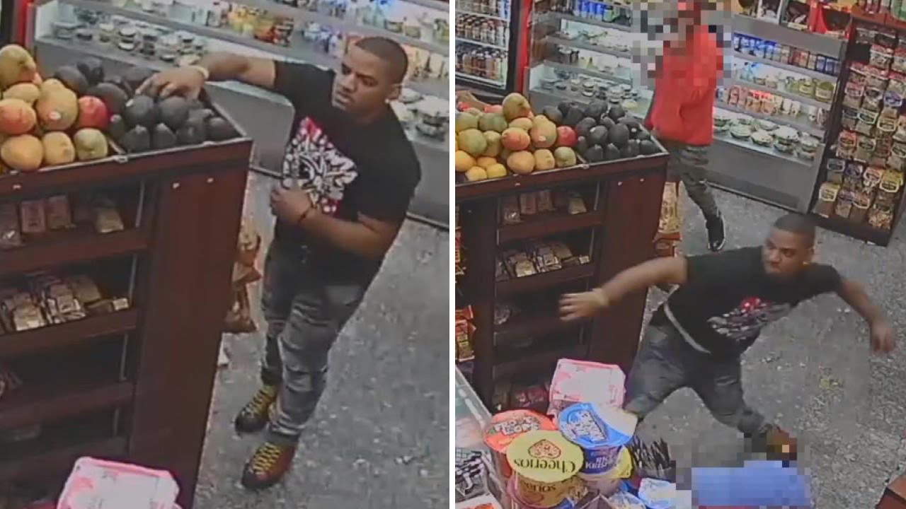 Avocado-Throwing Suspect Who Broke Deli Worker's Jaw Arrested: Cops - YouTube