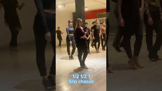 Cha cha cha exercises , chasse, lock step, slip chasse , routine, hip twist chasse , ronde chasse