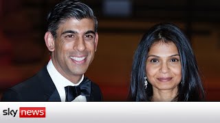 Rishi Sunak's wife says she will now pay UK taxes on overseas income thumbnail