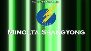 Minolta Ssangyong Logo Matrix Edition