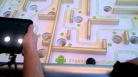 Fred Martin and the giant labyrinth @ Google IO