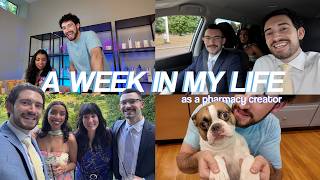 Week in My Life as a Pharmacist Content Creator | Skincare PR & Wedding Vlog