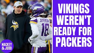 Kevin O'Connell didn’t have Minnesota Vikings prepared in loss to Packers