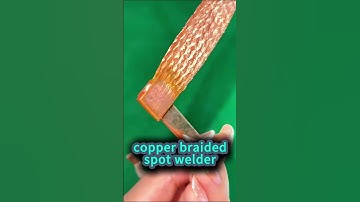 How to Weld 120sqm Copper Braids Perfectly? (MFDC Spot Welding )#spotwelding #weldingmachine