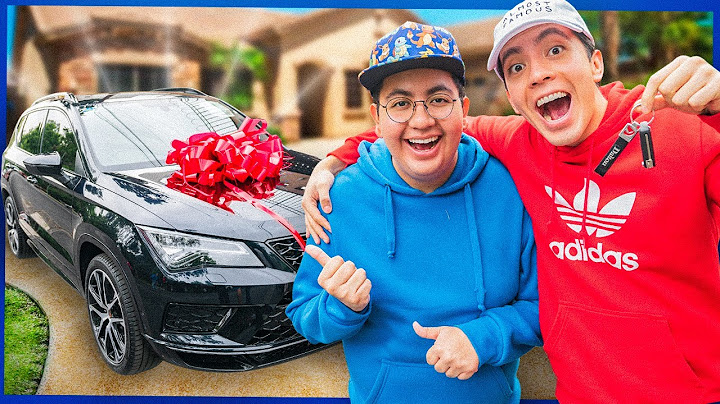 I GAVE MY BROTHER A SPORTS TRUCK FOR HIS BIRTHDAY