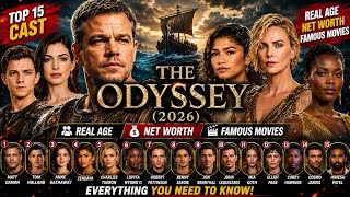 The Odyssey (2026) Cast: Real Age, Net Worth & Most Famous Movies | Then and Now