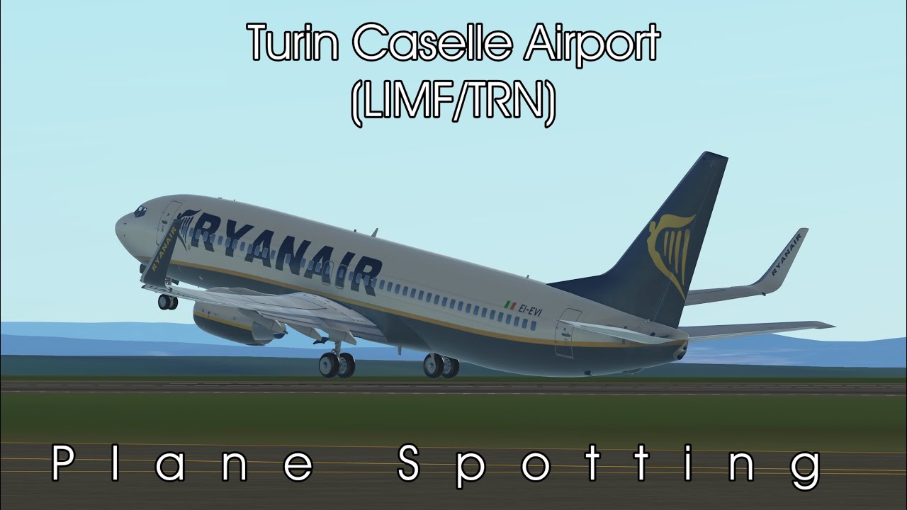 10 minutes (and 1 second) of Turin Caselle Airport LIMF/TRN Plane Spotting