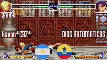 FT10 @kf2k2pls: Kanon*CBZ* (AR) vs DIOS AUTOMATICOS (EC) [KOF 2002 Plus kf2k2 Fightcade] Dec 20