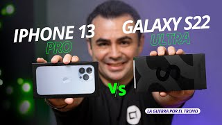 iPhone 13 Pro vs Galaxy S22 Ultra, ¿cual es mejor, Apple o Samsung?