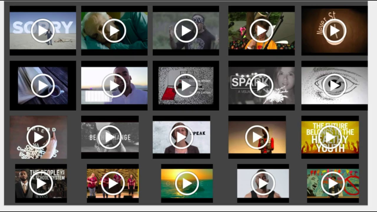 Examples of multimedia poems YouTube