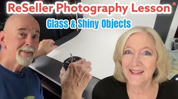 Improve Product Photography Glass Glare Reflective Glossy Tutorial | Beginner ebay Reseller Tips