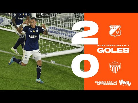 Millonarios vs. Junior (goles) | Superliga BetPlay Dimayor 2024 | Final - Vuelta