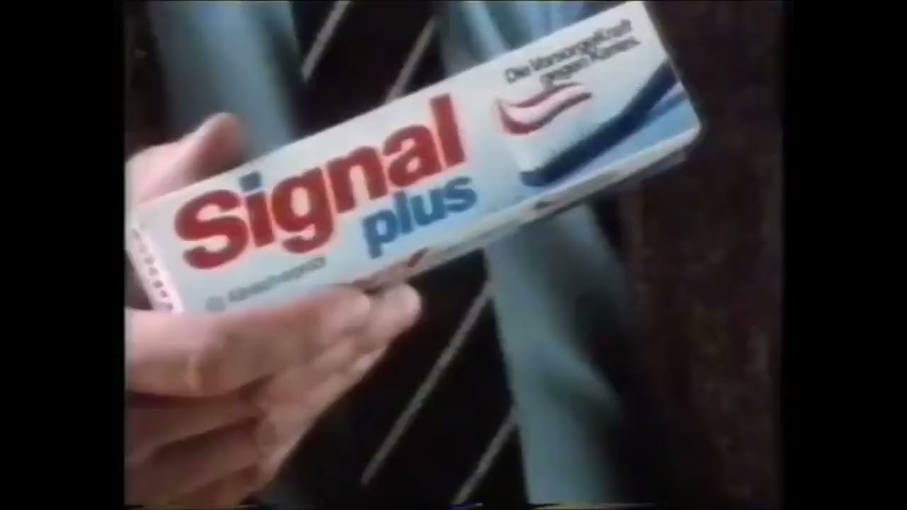 80er Werbung: Signal Plus Zahnpasta - YouTube