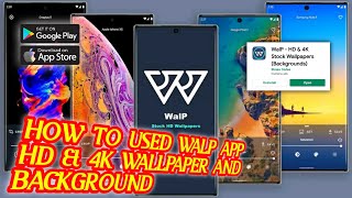 HOW TO USED WALP APP - HD & 4K WALLPAPER, BACKGROUND FREE DOWNLOAD 🟣 screenshot 4