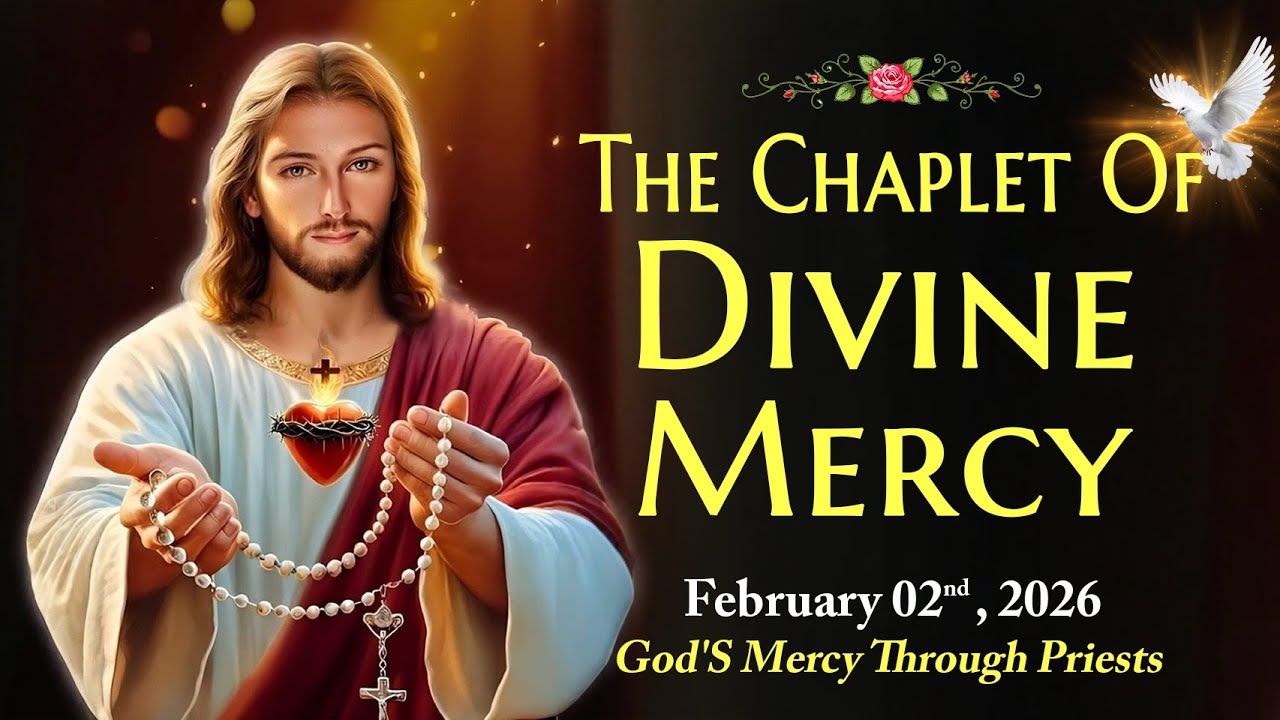 Daily Divine Mercy Chaplet | Monday, February 02, 2026 🙏 GOD'S MERCY THROUGH PRIESTS