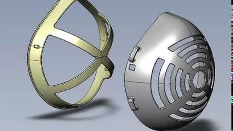 DIY Face Mask Pattern 3D Printing Files