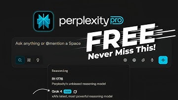 Get Perplexity Pro FREE for 1 Year with GROK 4, ChatGPT Pro, Claude 4! 🚀