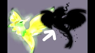 (REDRAW) BALEFIRE PHOENIX!!!! (Fallout Equestria)