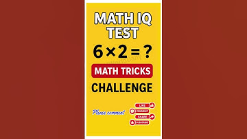 Math IQ Test 99% Fail! Can You Solve in 10 Seconds? Math Challenge #mathiqtest #mathchallenge