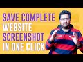 Website Screenshot | Complete Webpage Screenshot Chrome Extension