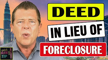 Deed in Lieu of Foreclosure