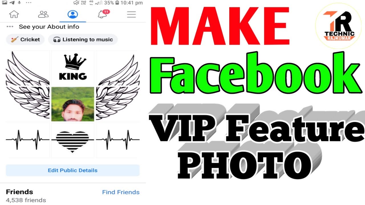 How to make facebook stylish featured photos - grid photos|technicrajkumar|