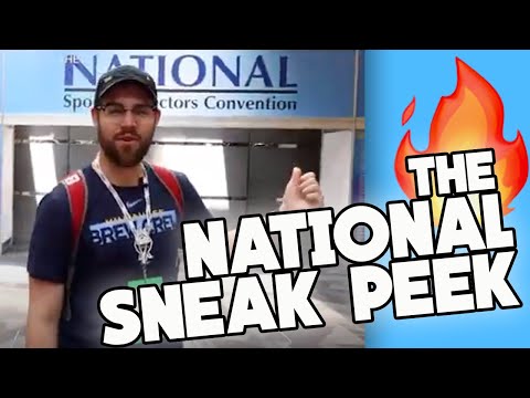 First LOOK 👀 at The National Sports Card Show, Chicago - video from SlabStox