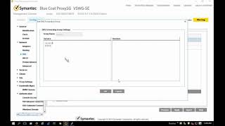 Bluecoat Proxy SG SSL & DNS troubleshooting
