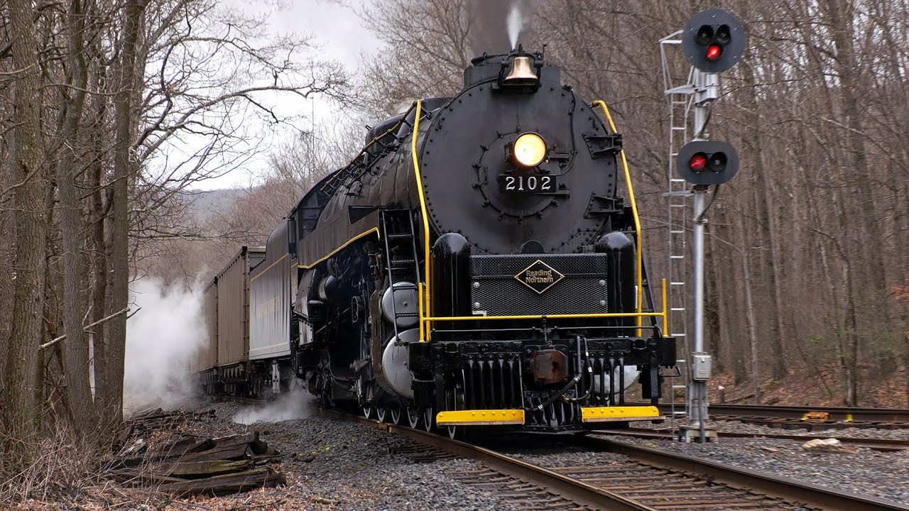 Reading & Northern 2102 Returns to the Mainline YouTube