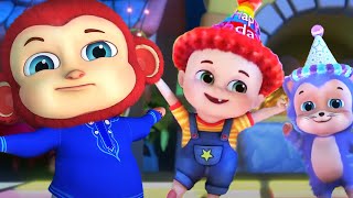 Bandar Mama Pahan Pajama - 3D Animated Hindi Rhymes | बन्दर मामा | Jugnu Kids Hindi