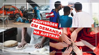Profissões em alta demanda na Áustria para 2022/2023 | Vem precisamos de você!