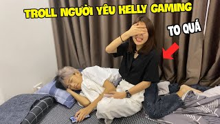 Troll Người Yêu Mới Kelly Gaming Để Dưa Leo Trong Quần