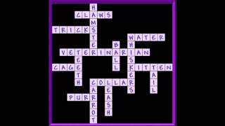 Binweevils Crosswords Updated 2013:Level 8 Pets