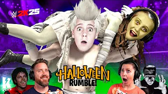 The Spookiest Family Royal Rumble EVER in WWE 2k25!