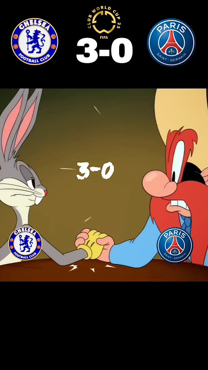 How PSG lost Chelsea 🤣| FIFA Club World Cup final meme 🤣 #football #fifacwc #shorts
