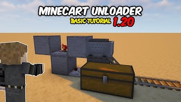 Minecart Unloading System Tutorial | Minecraft 1.20