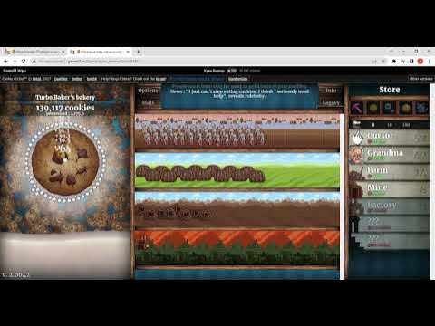 Играть на весь экран в игру Куки Кликер На 146% бесплатная игра онлайн ...
