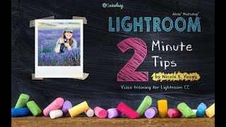 Lightroom: Two Minute Tips — Introduction